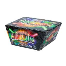 Torta Cometas Increíbles - 144 Tiros Multicolores