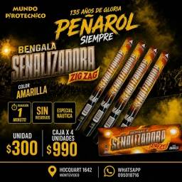 Bengala Se�alizadora Pack x4 (Amarillo, Rojo o Verde)