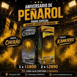 Foguete Kamurro + Foguete Chorao ($1445 c/u). GRANDES APERTURAS EN DORADO!