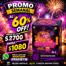 Torta La Propia 2 - 36 tiros - Nuevo 2025