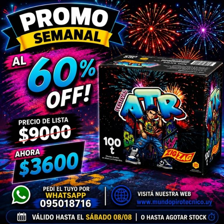 Festival ATR - 100 Tiros - Nuevo 2025