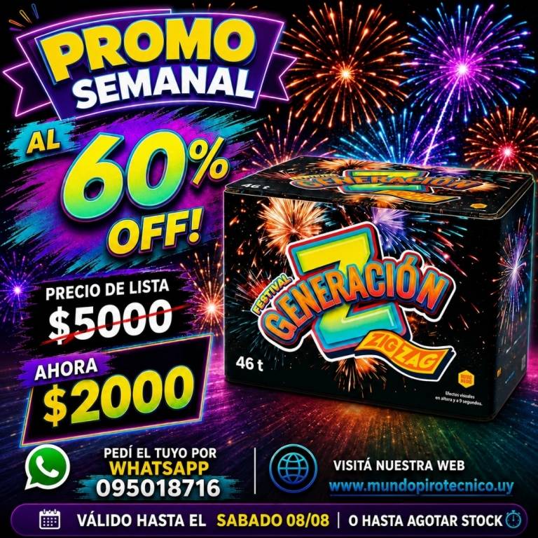 Festival Generaci�n Z - 46 Tiros - Nuevo 2025