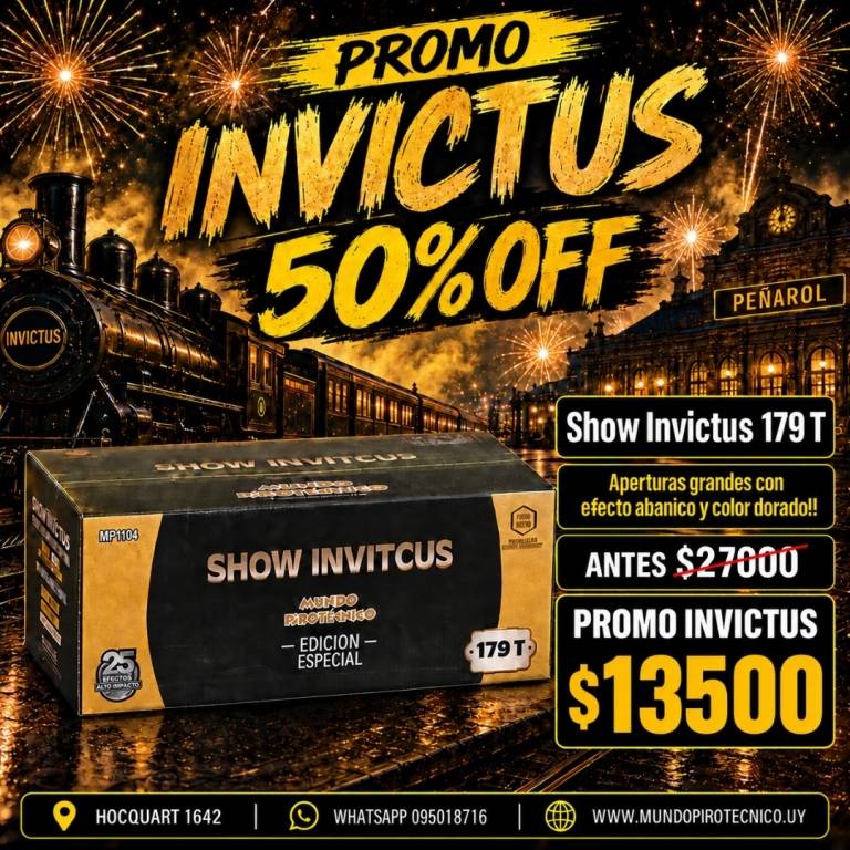 Show Invictus - 179 - Nuevo 2025